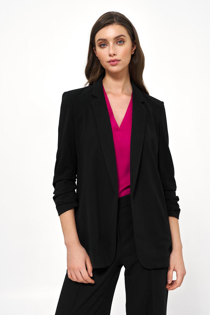 Veste noire pour femme - Élégante et Confortable